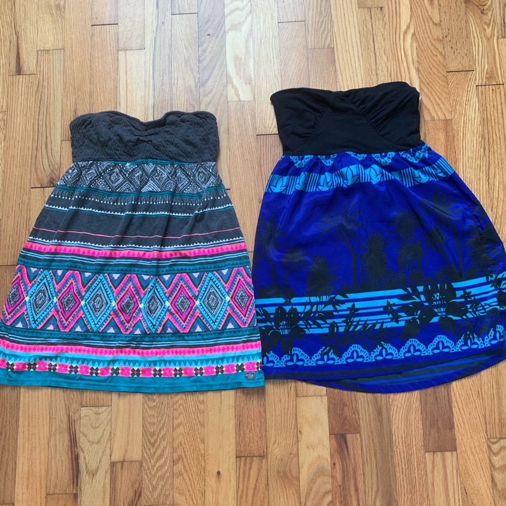 Set of Two Women’s Dresses-Billabong and Roxy